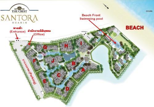 Apartmán The Crest Santora Hua Hin Exteriér fotografie
